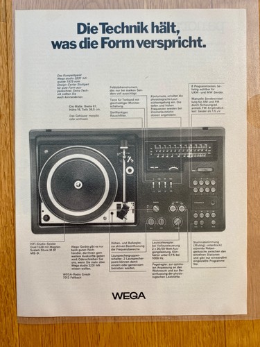 Wega hifi studio - hifi,