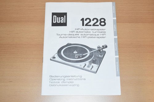 Dual bedienungsanleitung - bedienungsanleitung, zu